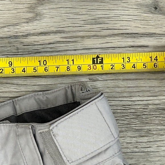 The North Face Light Gray HyVent Ski Pants Sz M - Picture 8 of 10